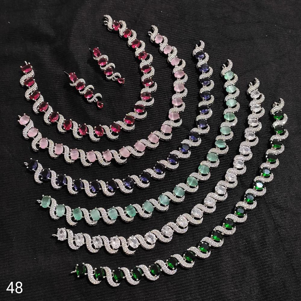 Celestia Wave Necklace Set