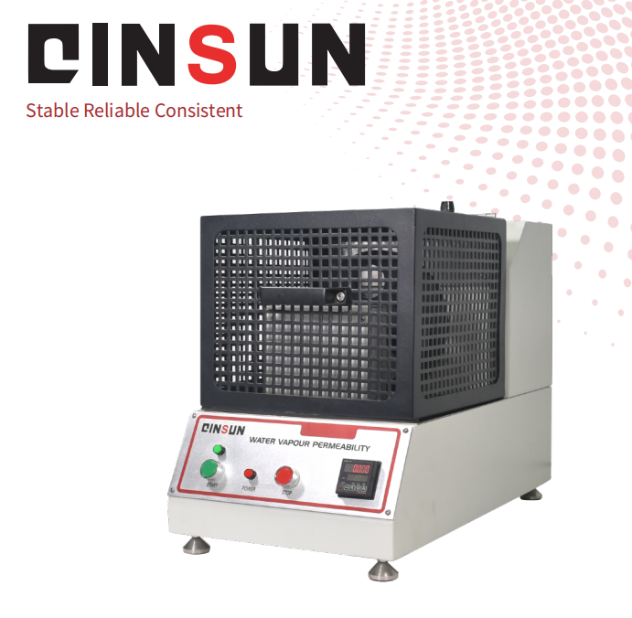 Leather Water Vapor Permeability Tester - Powder Coated Steel, 500x400x380 mm, Digital Timer & Temperature Control