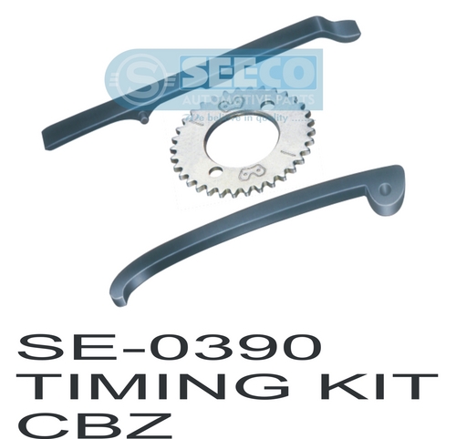 TIMING KIT - Plastic and Metal, Powder Coated, Weight: 100-800 Grams | Designed for Two-Wheelers, Precision Engineered Rubber Components