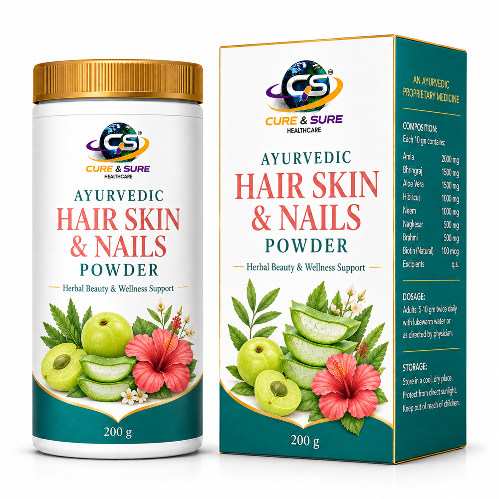 Ayurvedic Hair Skin And Nails Third Party Manufacturing
