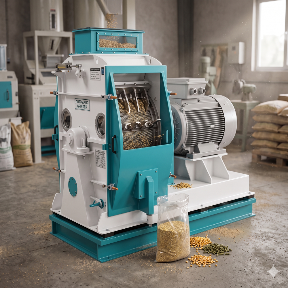 CATTLE FEED PULVERIZER GRINDER MACHINE