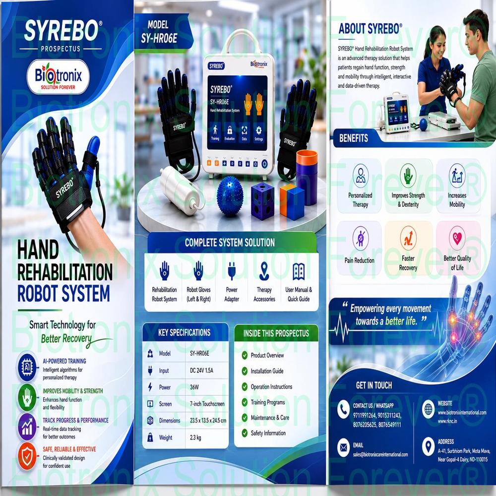 Advanced Robotic Hand Training System for Upper Limb Recovery