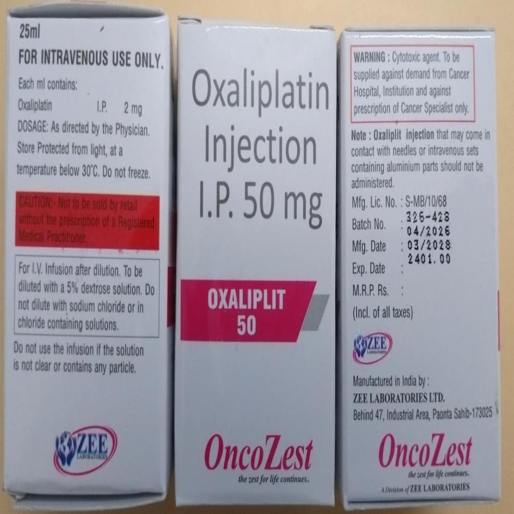 oxaliplit 50 mg Injection