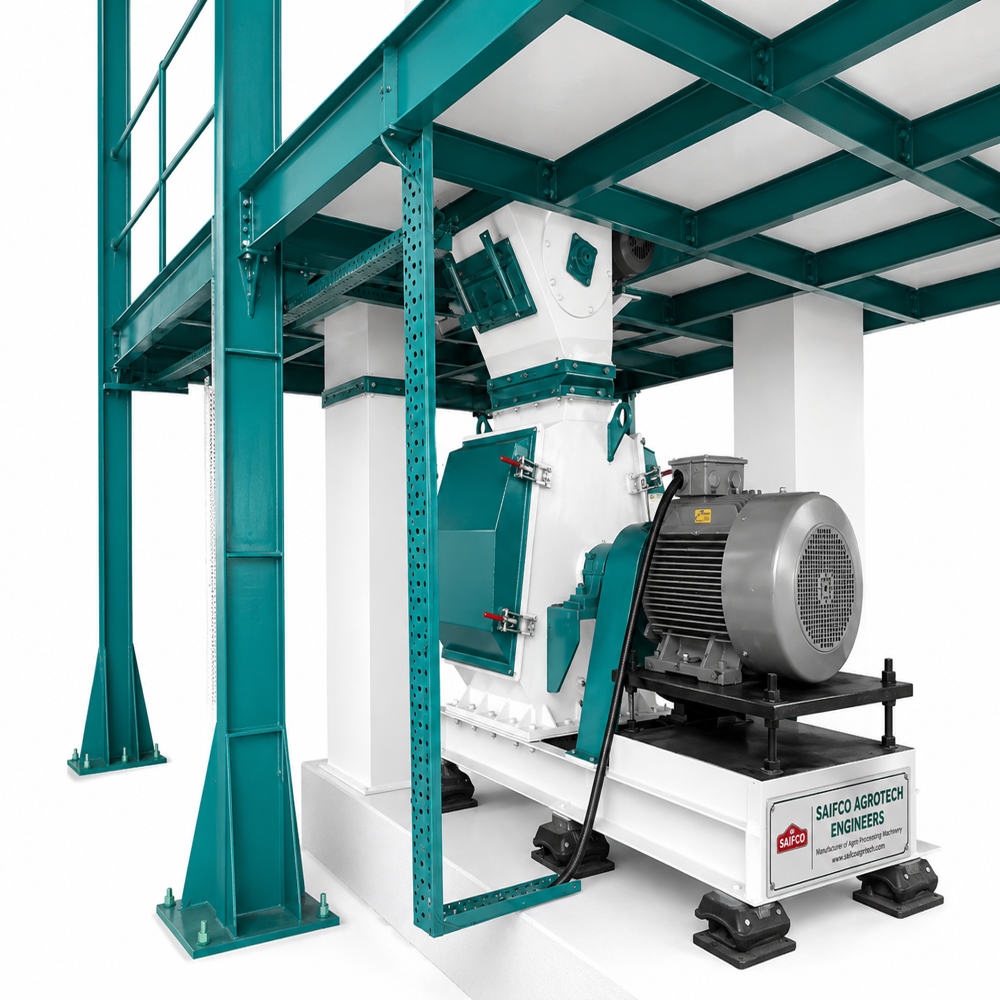 POULTRY FEED HAMMER MILL / Feed Grinder Machine