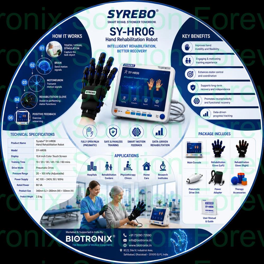 Syrebo C12 Hand Rehabilitation Device for Healthcare Professionals
