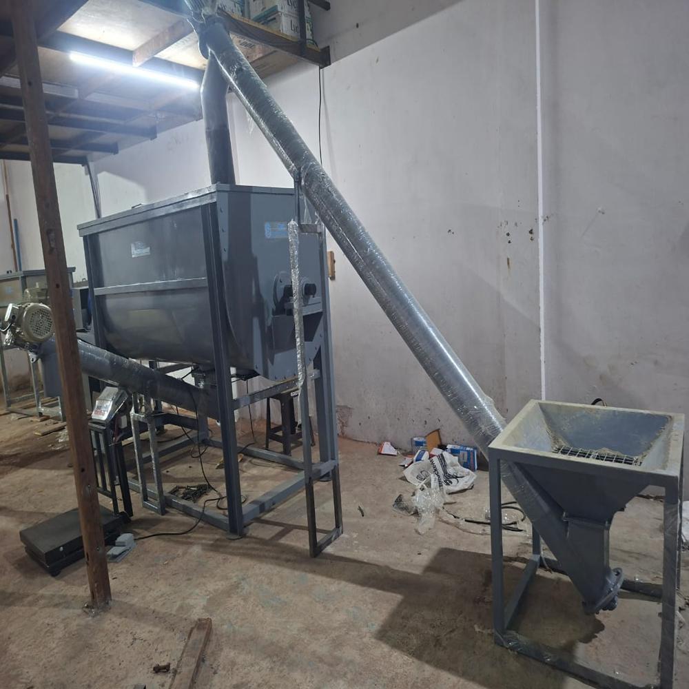 Semi Automatic Tile Adhesive Making Plant