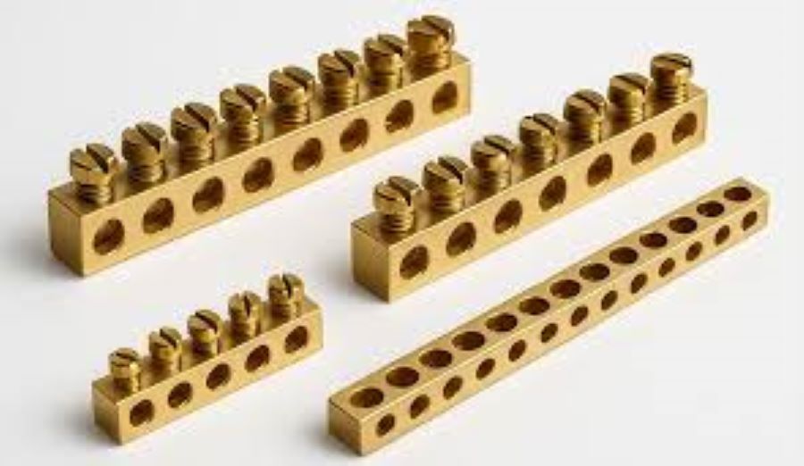 Brass Neutral Strip - Color: Golden