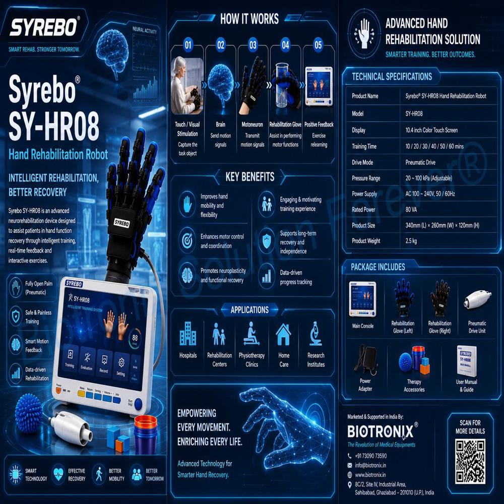 Professional Stroke Rehabilitation Glove for Hand Mobility Training