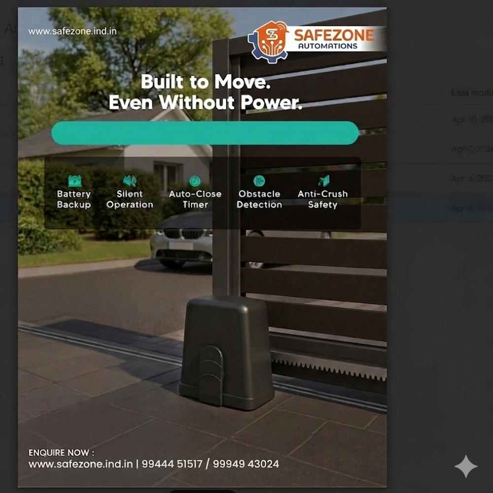 Automatic Gate For Apartment