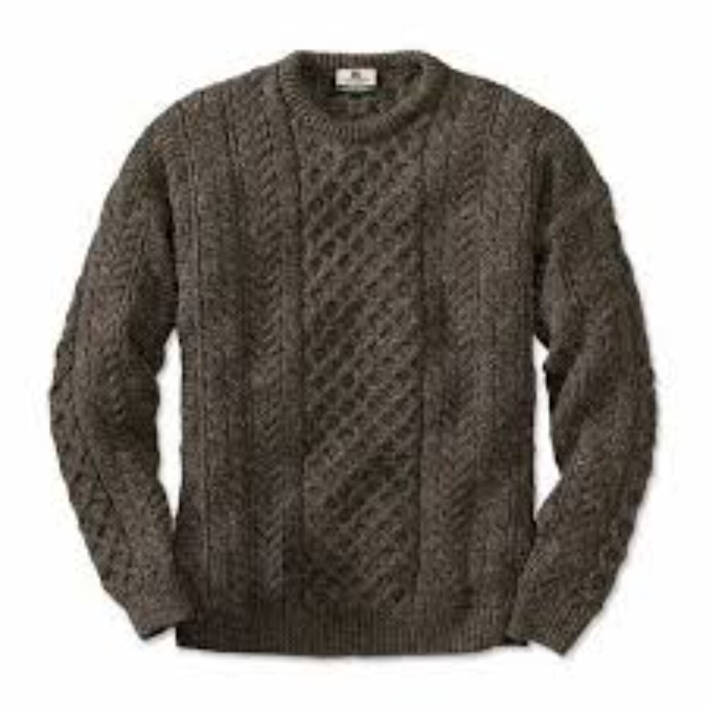Men Round Neck Woolen Sweater