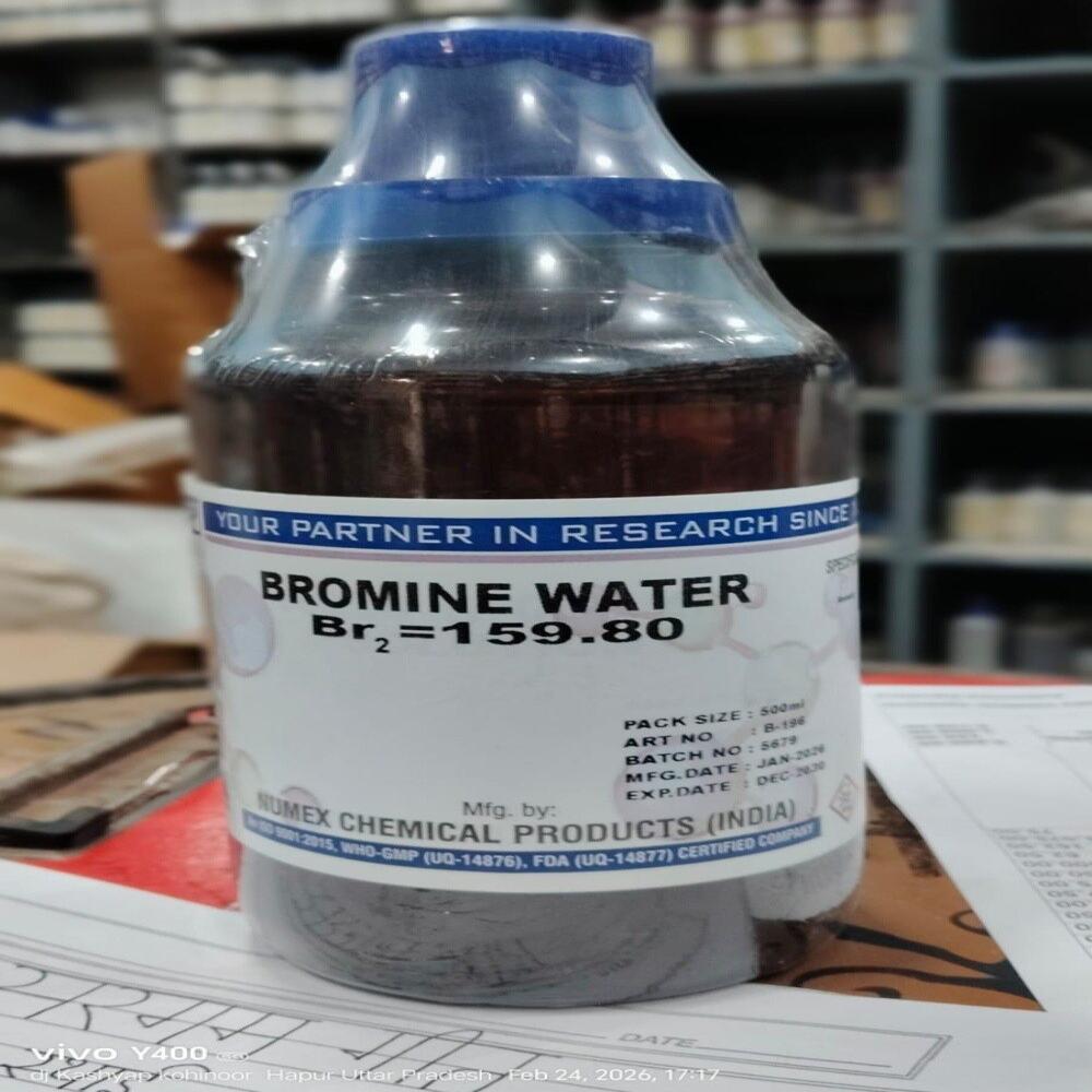 500ml Bromine water
