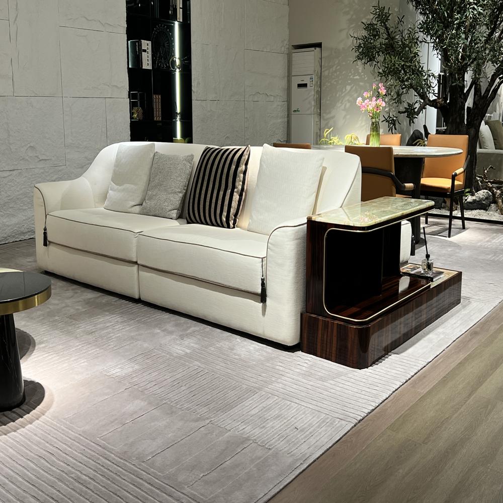 Quiet Luxury Modern Leather Sofa Set - Assembly: No Assembly Required