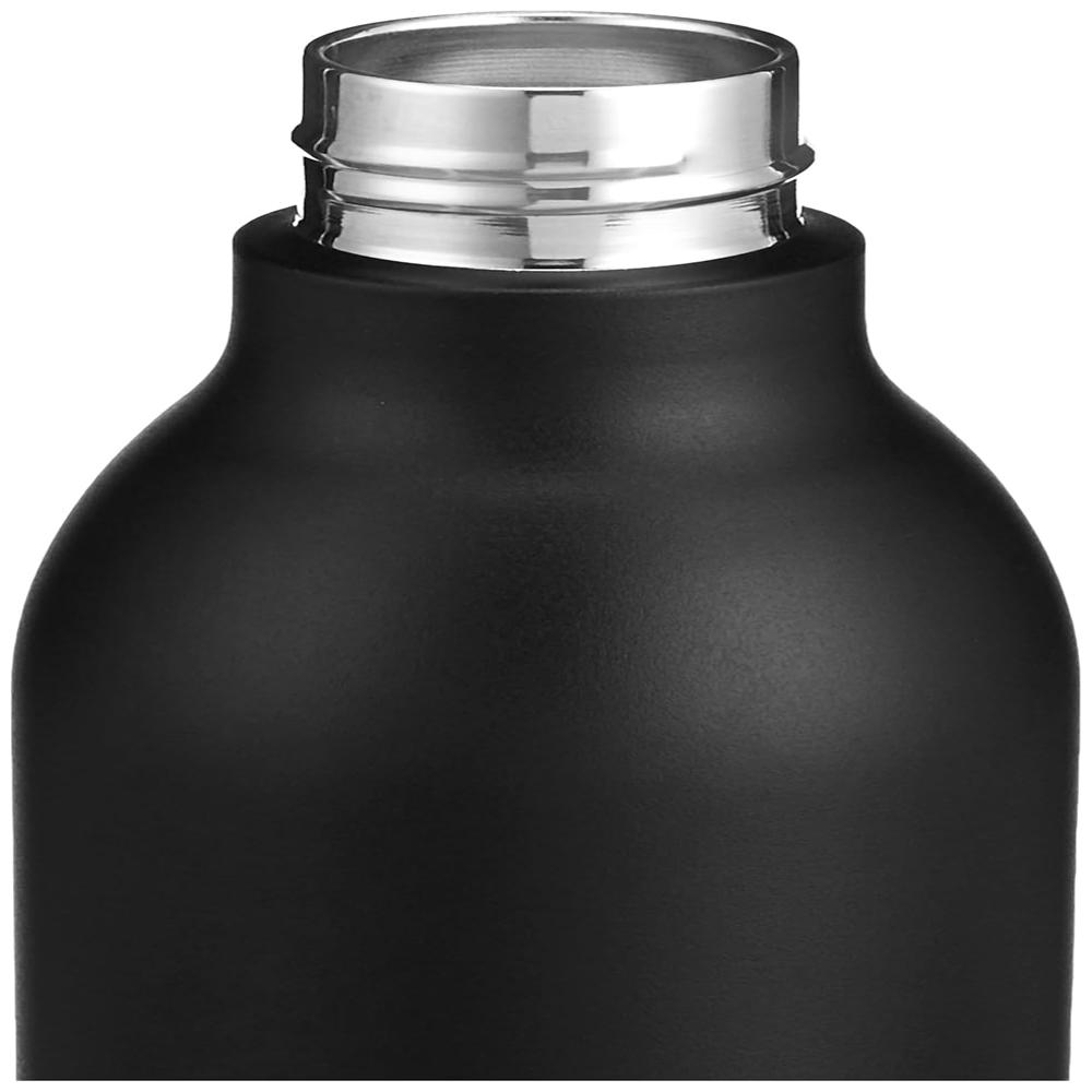 CELLO Duro Tuff Steel Series Marbella Thermosteel Flask, 900ml, Black | 24 Hours Hot & Cold Bottle | Flask for Tea Coffee | Ideal for Office, Gym, Home, Kitchen, Hiking, Trekking, Travel Bottle
