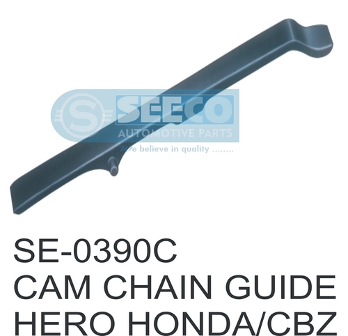 CAM CHAIN GUIDE - Stainless Steel & Rubber, Polished Finish | Weight: 120-350 Grams, Working Life: 9-10 Years