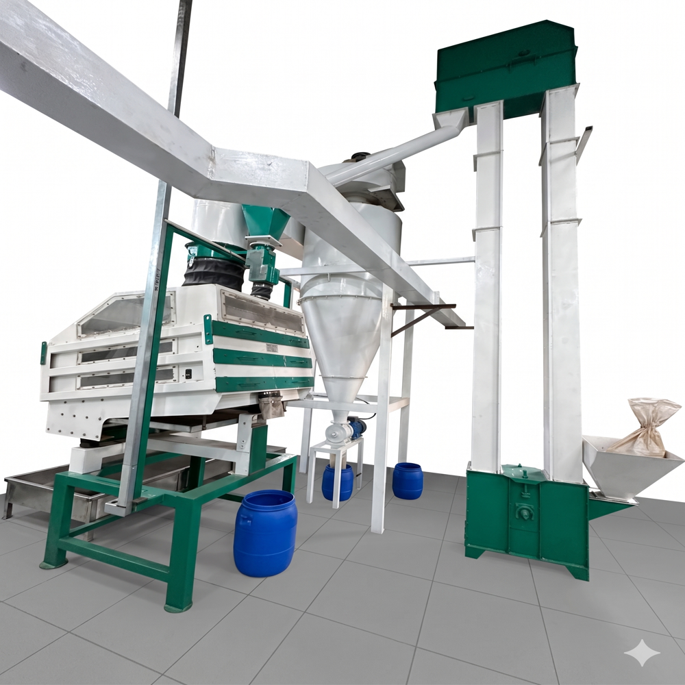 Grain Dry Destoner Machine
