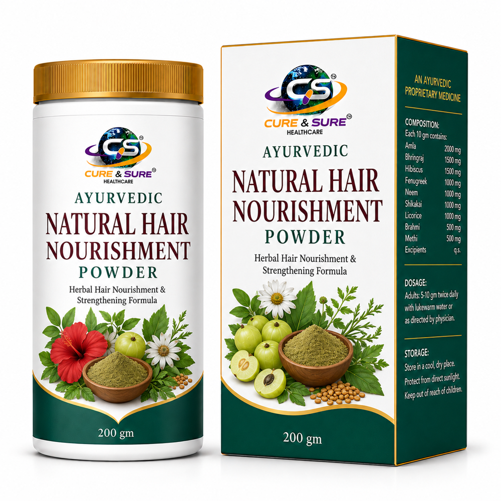 Ayurvedic Daily Natural Hair Third Party Manufacturing