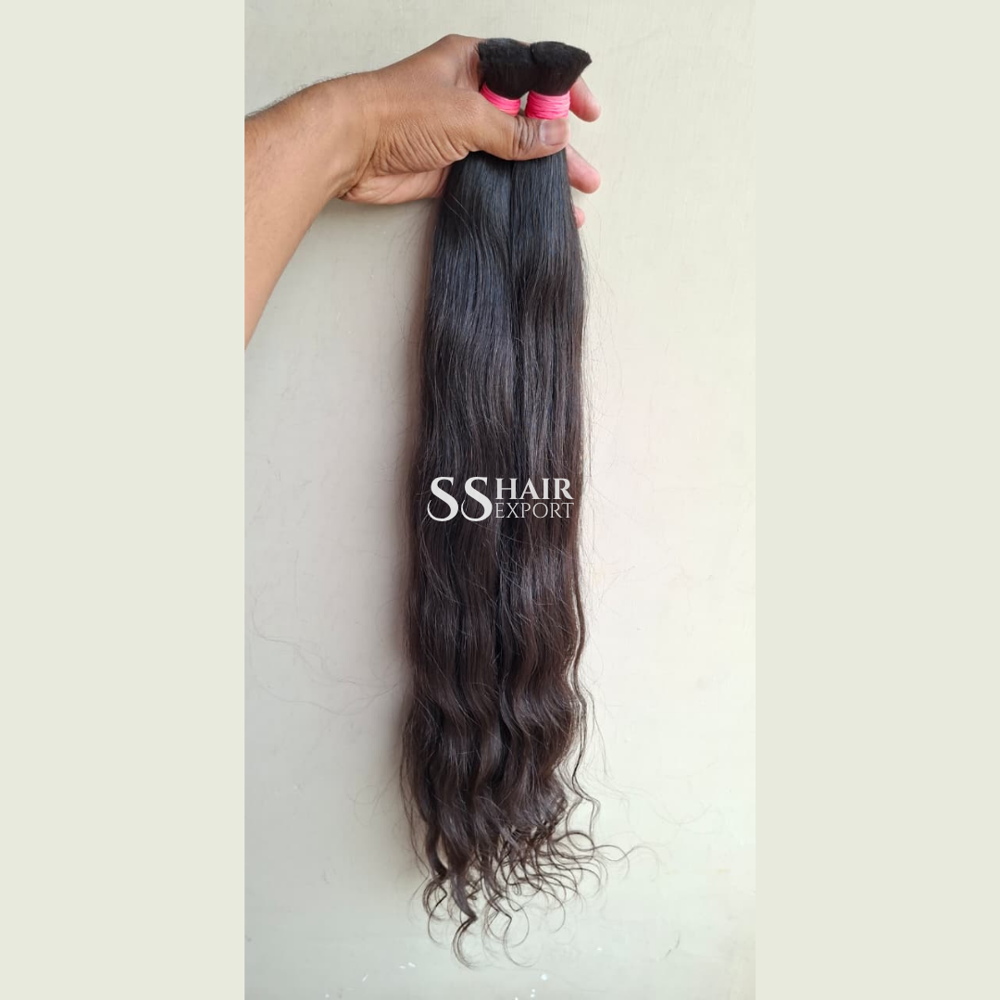 Long size Bulk Hair Human Braiding Indian Weaving Wholesale Vendors