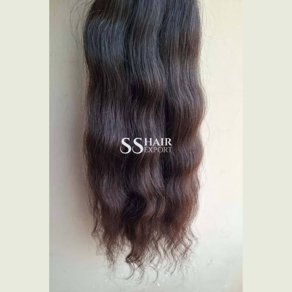 Wavy Bulk Human Hair Braiding Unprocessed Indian Raw Hair
