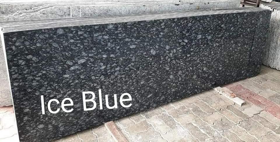 Ice Blue Granite Slab