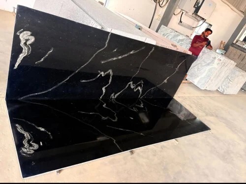 Forest Black  Granite Slab