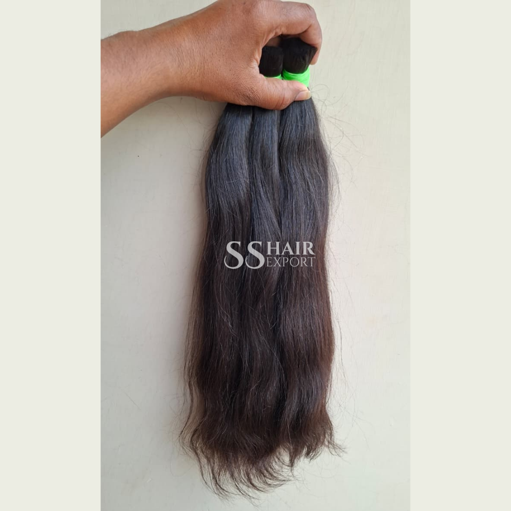 Bulk Human Braiding Hair Indian Natural Weaving Braids Hair for Extensions