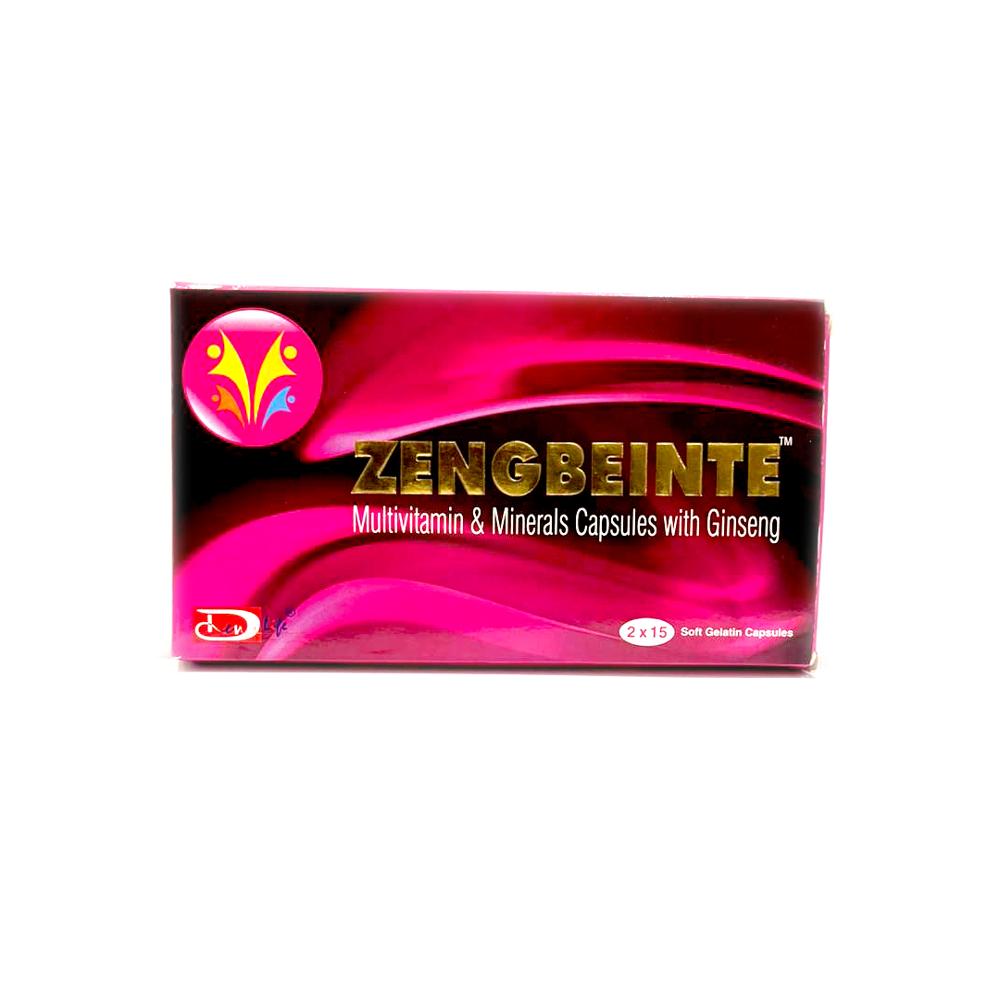 Multivitamin and Minerals Capsules with Ginseng