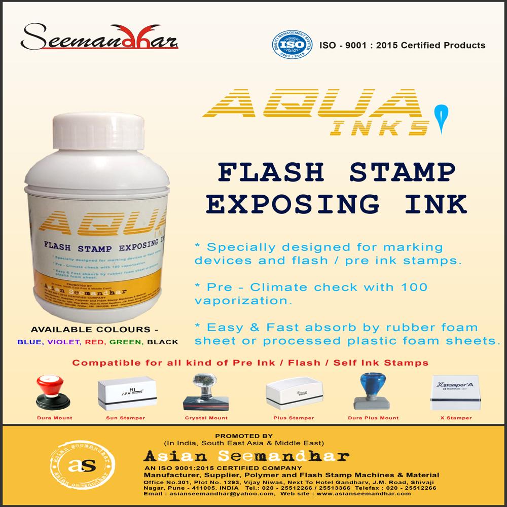 500ml Aqua Flash Ink
