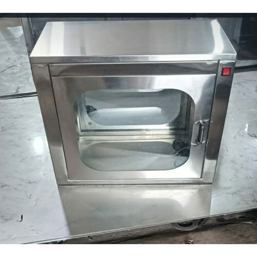 Static Ss Pass Box With Uv Light And Inter Locking System