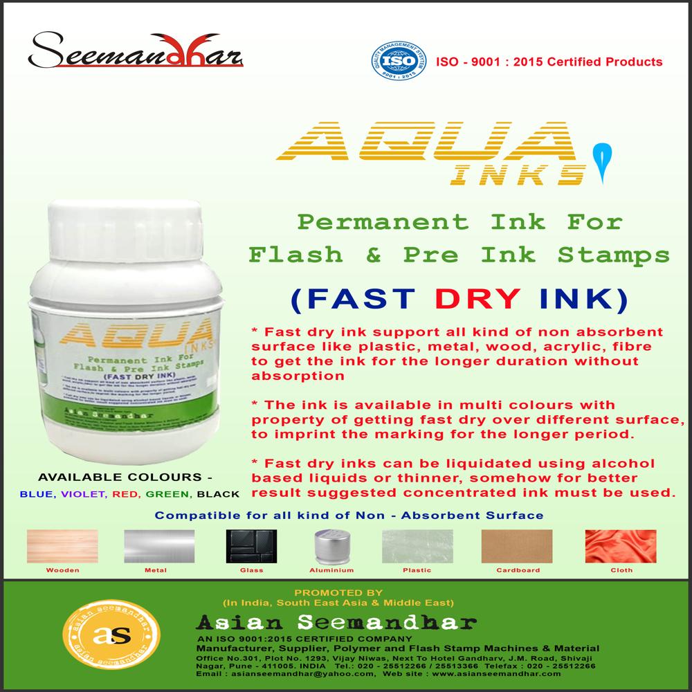 100ml Aqua Permanent Ink