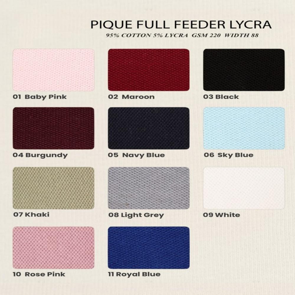 COTTON LYCRA MATTY 220 GSM