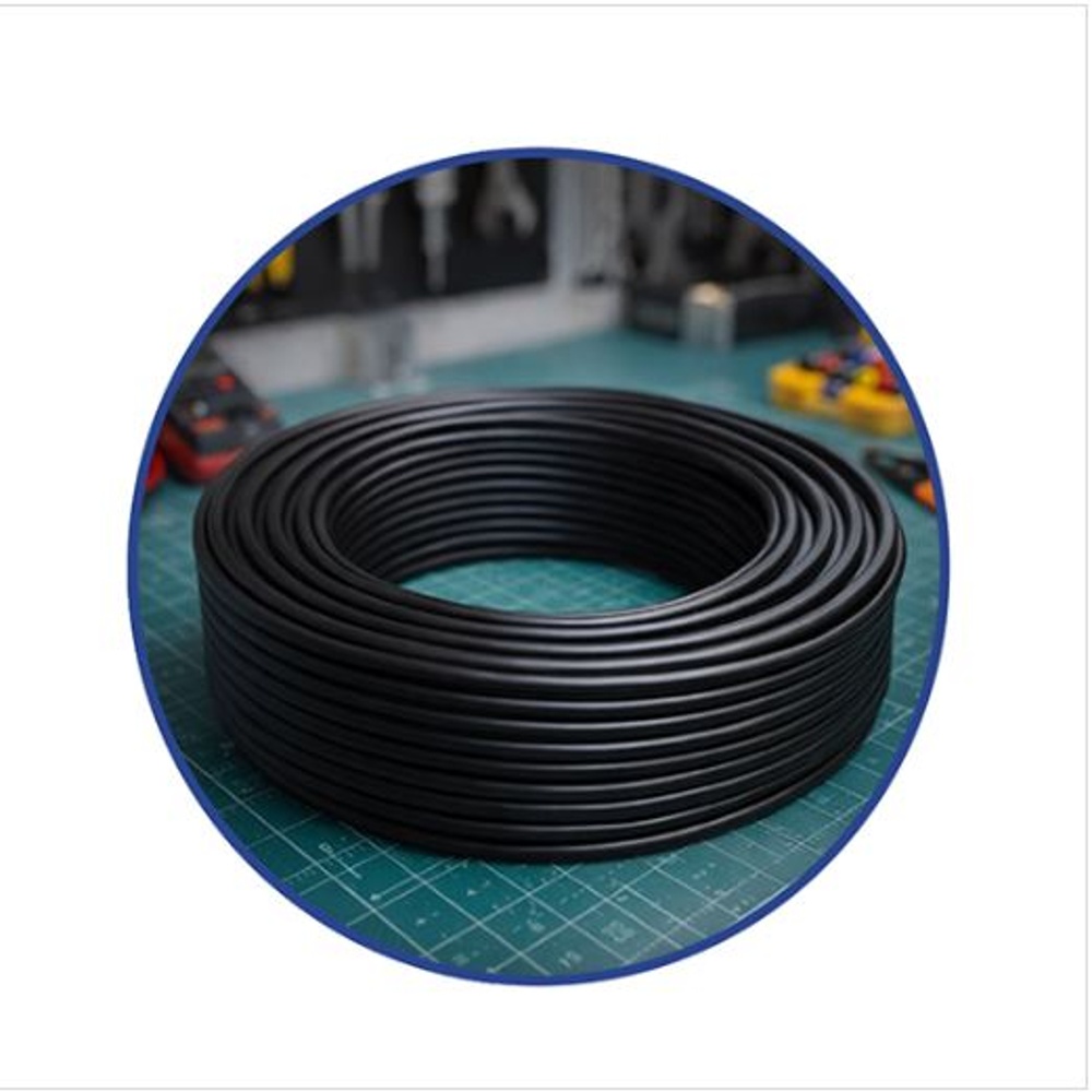 Red And Black Dc Cable Make Solife - Armored Material: Not Armored