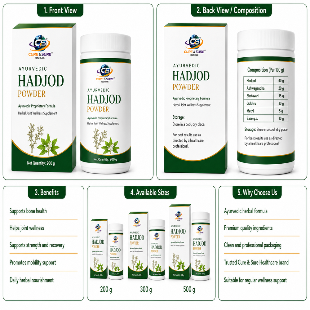 Ayurvedic Hadjod Powder Third Party Manufacturing