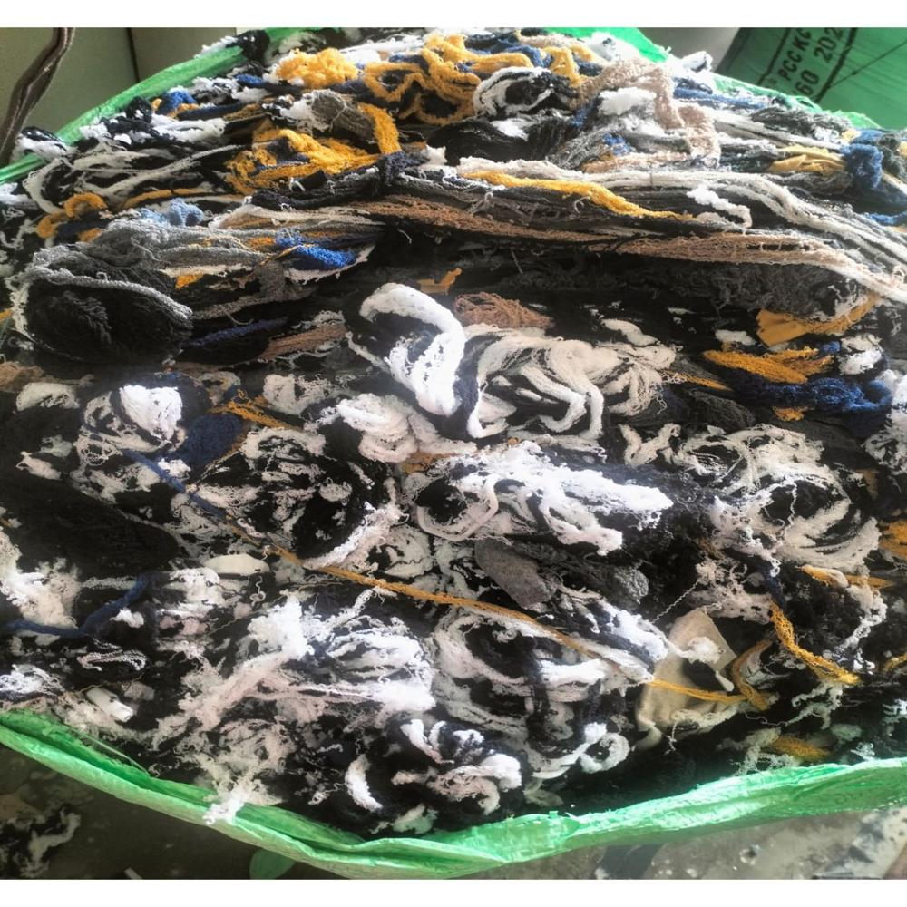 COLOR Cotton YARN WASTE
