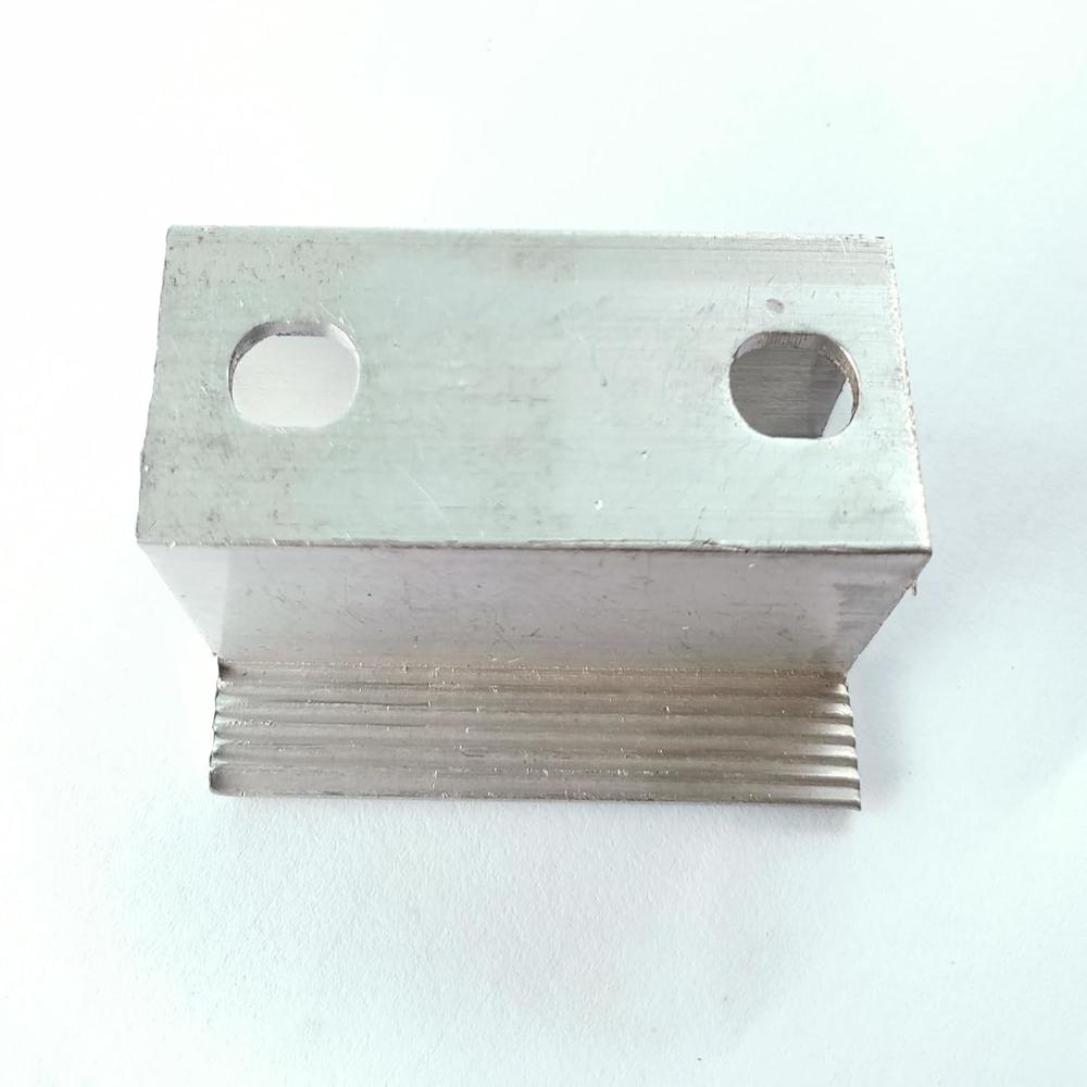 Mid  Double Hole Clamp 30*75 - Application: Solar Panel Mounting
