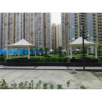 Conical Tensile Structure - Color: White
