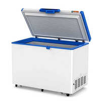 Industrial Ice Line Refrigerator (ilr-033) - Metal Body, 740x525x740 Mm, White | Digital Temperature Controller, Lockable Lid, Castor Wheels