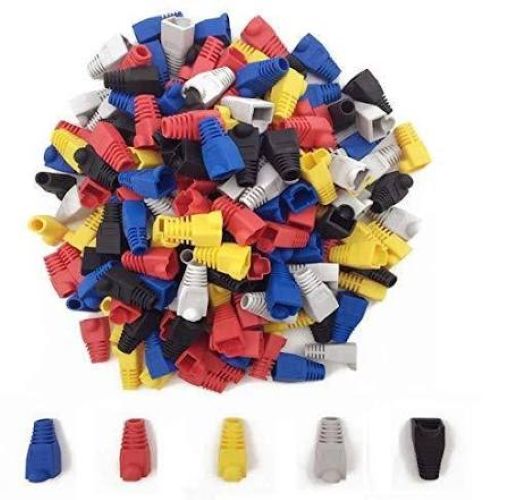 Cat5 RJ 45 Cat 7 Connector Boot , Unshielded