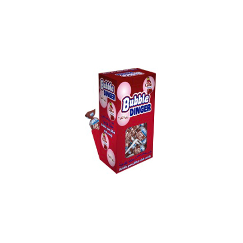 Bubble Dinger Cola Flavour Candy Lollipop