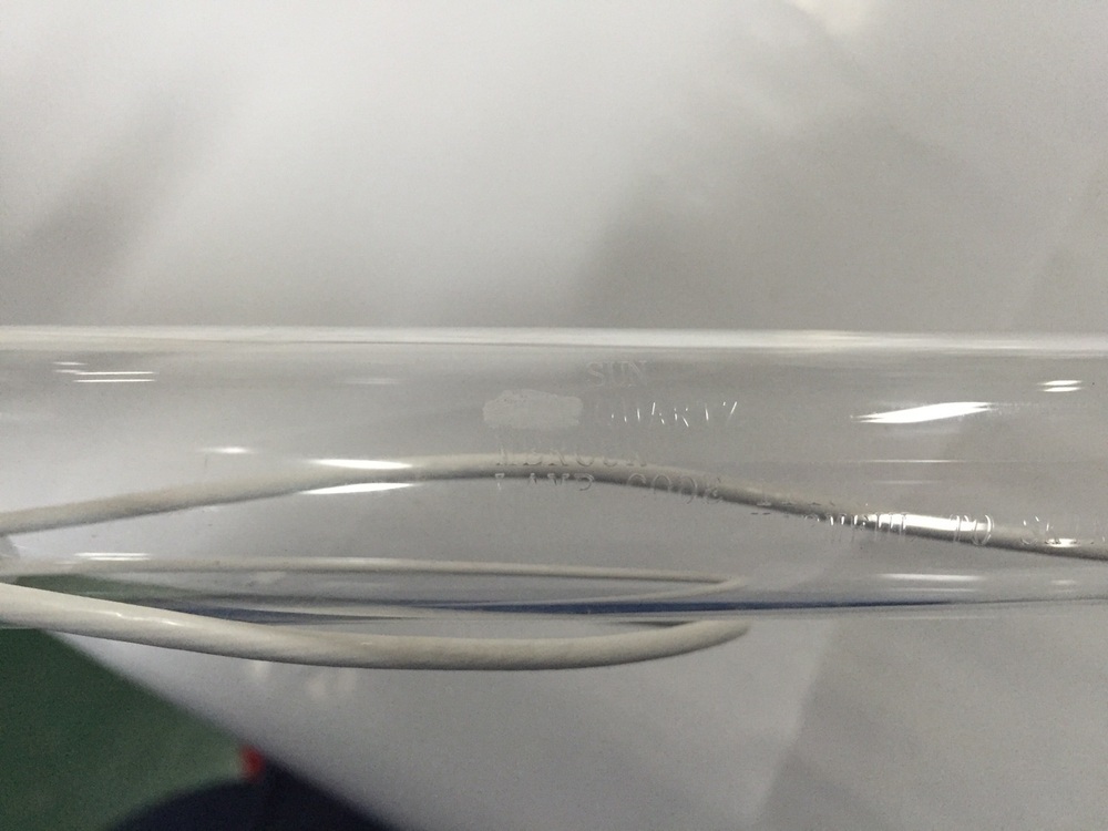 Uv Lamp - Color: Transparent Tube With Metallic Ends