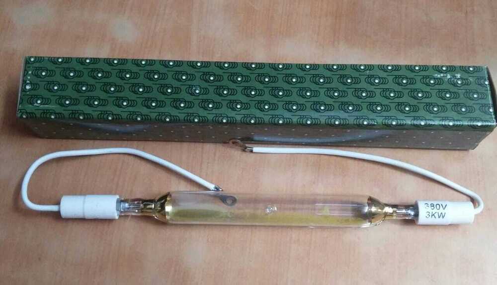 Uv Lamp - Color: Transparent Tube With Metallic Ends