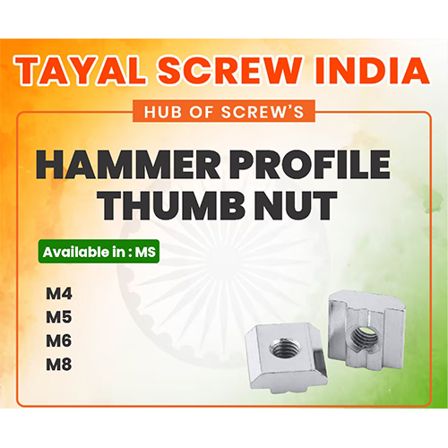 Hammer Profile Thumb Nut