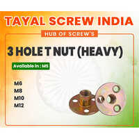 3 Hole T Nut