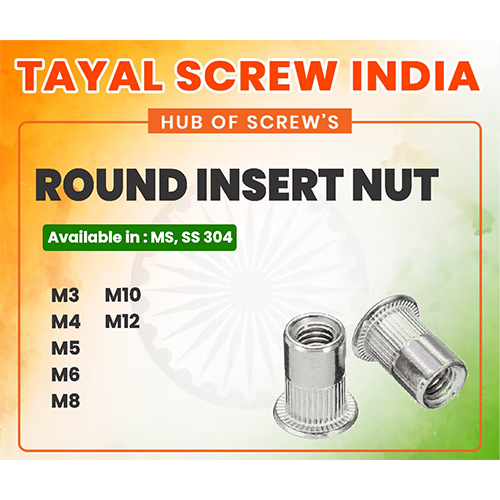 Round Insert Nut