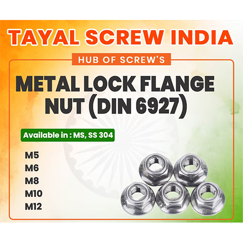 Metal Lock Flange Nut