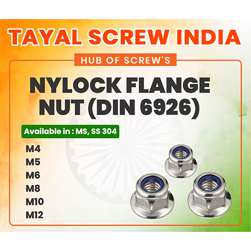 Nylock Flange Nut