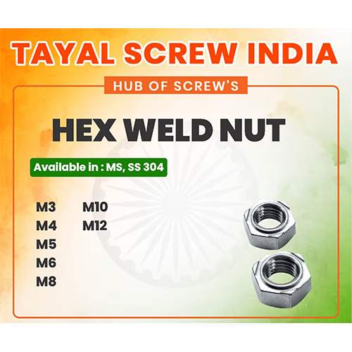 Hex Weld Nut