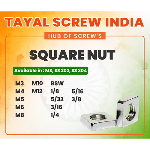 Sqaure nut