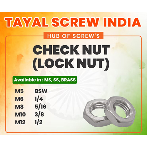 Check Nut
