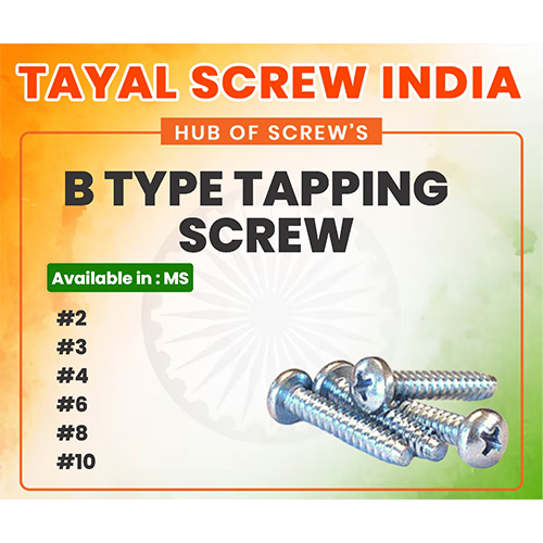 B Type Tapping Screw