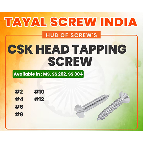 CSK Head Tapping Screw